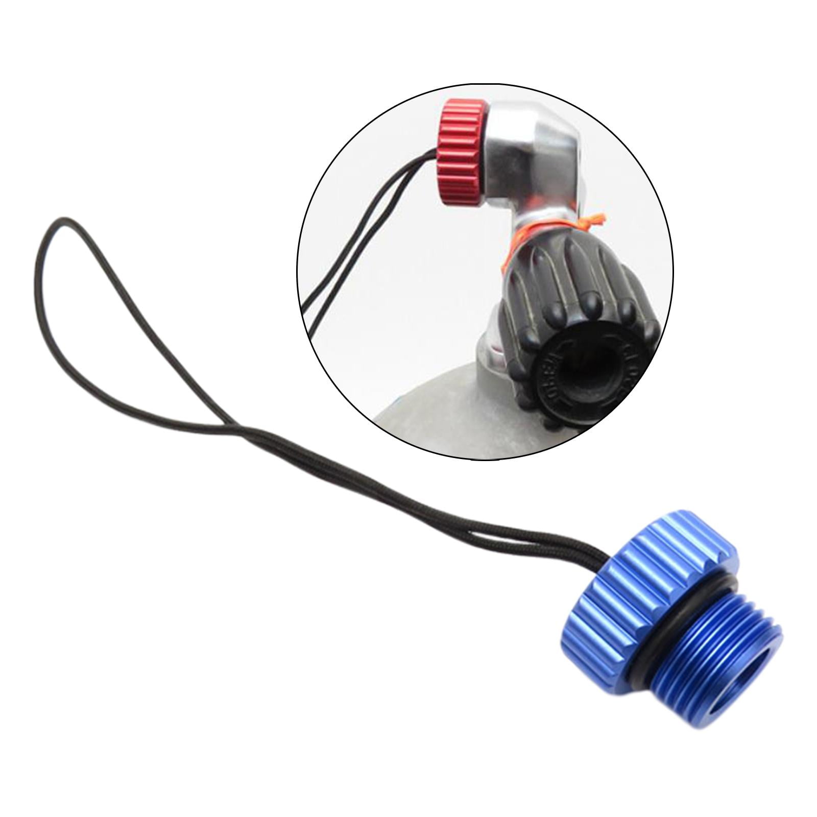Outdoor Din Regulator Tank Threaded Dust Plug Cap, Scuba Tank Cover