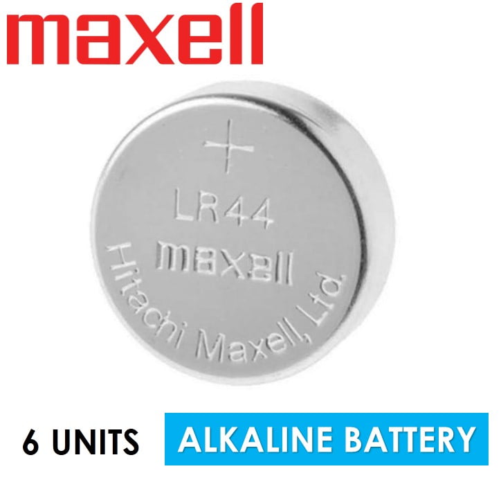 6 Pack Maxell Ag13 Lr44 6 357 Alkaline Button Cell Batteries New Hologram Packaging That Guarantees Authenticity Walmart Com Walmart Com 6 Pack Maxell Ag13 Lr44 6 357 Alkaline Button Cell Batteries New Hologram Packaging That Guarantees Authenticity Walmart Com Walmart Com