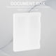 thumbnail image 3 of A4 Transparent File Case, Plastic Paper Holder Case For Document And Photo Storage, 3 of 4