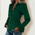 thumbnail image 4 of Njagoc3 Women Business Casual Tops Long Sleeve Blouse Button down Work Shirts Dressy Tops Summer Fall Fashion 2026, 4 of 6