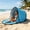 Blue, variant on Beach Tent Sun Shelter – 142Cm Head Pop-Up Canopy For Face Protection,Portable Quick-Opening For One Person,Lightweight Automatic Folding Mini Tent Camping, Reading & Relaxing