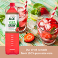 thumbnail image 4 of Nature's Goodness Aloe Vera Drink with Pulp Strawberry Flavor -12 Pack case - 50.7 Fl Oz (1.5 L) each - total 18 Liters, 4 of 7