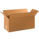 thumbnail image 1 of Marca Partners Cajas De Cartón Corrugado De 17 X 8 X 8 De Largo, 17 Pulgadas De Largo X 8 Pulgadas De Ancho X 8 Pulgadas De Alto, Paquete De 25 | Caja De Almacenamiento Móvil De Embalaje De Envío Para, 1 of 4