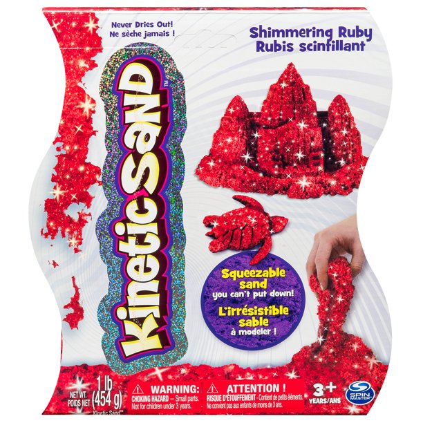 The One and Only Sand, 1lb Shimmering Ruby Red