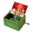 thumbnail image 2 of 2uds. Caja Manivela Mini Música Lindo Navidad Música Fiesta Suministros (Papá Noel) Rojo, 2 of 2