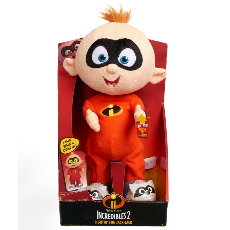 The Incredibles Fightin Fun Jack Jack Plush
