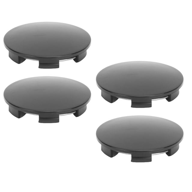 4 Pcs Embouts Centrals de Roue pour Moyeu de Jante Accessoires de Remplacement Universels Pièces OD 68mm ID 62mm