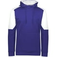 thumbnail image 2 of Holloway Sportswear L Boys BLUE CHIP HOODIE Purple/White 222640, 2 of 5