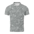 thumbnail image 4 of Golf Shirts for Men,Men's Shirts Hawaiian Golf Shirts Short Sleeve Performance Print Golf Shirts, 4 of 5