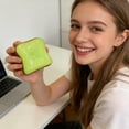 thumbnail image 4 of 2026 Edition Simulated Green Cream Toast Squishy, High-Quality Slow Rebound Fidget - Vibrant Bread Stress Relief, Hand-Pinching Sensory Toys, Soft Squeeze Decompression Dough for Adults, 4 of 6