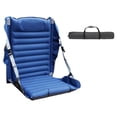 thumbnail image 4 of Silla de piso con respaldo Sillón reclinable inflable con correas ajustables para acampar Azul Sharpla asiento plegable inflable, 4 of 8