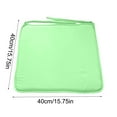 thumbnail image 3 of Cozeii Chair Cushion with Ties, 15.7x15.7 Inch Soft Seat Pad for Office Dining Chair, Thick Comfortable Chair Pad Non-Slip, Machine Washable Cover, Light Green, 3 of 5