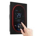 thumbnail image 1 of Mistaha Smart Thermostat with Large Display and Easy Installation - Programmable Heating Controller with Touch Screen and Rotary Knob - High Accuracy Temperature Control - Weekly Programming and, 1 of 6
