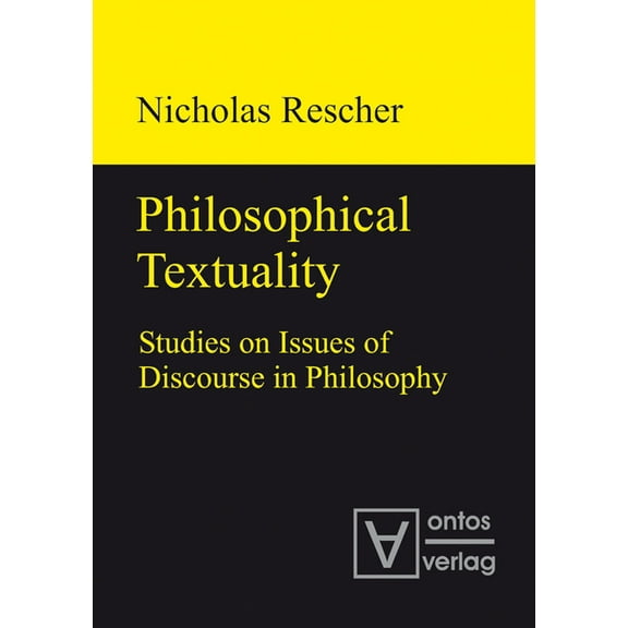 Philosophical Textuality: Studies on Issues of Discourse in Philosophy, (Hardcover)