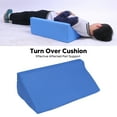 thumbnail image 4 of Bed Wedge Pillow,Body Support Turn Over Cushion Side Wedge Pillow,R Type Bedsore Resistant Sponge Pillow Positioning Wedge Pillow for Body Back Support, 4 of 7