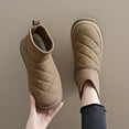 thumbnail image 5 of Zapatos de mujer moda informal, de felpa sólida, cálidos, botas de nieve, zapatillas para correr, botas vaqueras., 5 of 5