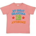 thumbnail image 3 of Inktastic My Great Grandma is Awesome Boys or Girls Toddler T-Shirt, 3 of 5
