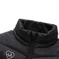 thumbnail image 3 of guisaled for Men, Lightweight Heated Vest for Men Warm Rechargeable Softshell USB Charging Heated Vests Outdoor Hunting Vest Clothing, 3 of 6