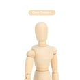 thumbnail image 4 of Movable Limbs Man Model, Practical Wooden Action Figure, Durable  For Photography Props Tabletop Toys Animations Decorations, 4 of 8