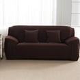 thumbnail image 6 of Stretch 4 Seats Sofa Cover Slipcover 1-Piece Fabric Slipcover Furniture Protecter, 6 of 6