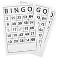 Paper Bingo Cards for Kids and Adults, 180 Reusable Bingo Game Sheets