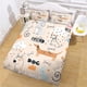 thumbnail image 4 of Juegos de edredón de cama Funda nórdica con estampado temático de perro Fundas de almohada Decorativas Cachorro lindo Suministros para dormir Juego de cama S LYSHDW2109250009 3 piezas Inevent HA012374-03, 4 of 7