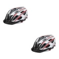 thumbnail image 4 of tamizeot Bike Helmet Taillight Riding Hat Integrally-molded Man Lady Adjustable Cap Rear Light for Motorbike Sport White Red 2Set, 4 of 6