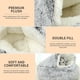 thumbnail image 4 of 2023 Winter Long Plush Pet Cat Bed Round Cat Cushion Cat House Warm Cat Basket Cat Sleep Bag Cat Nest Kennel For Small Dog Cat ShopWise Round, 4 of 14