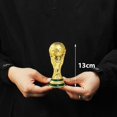 thumbnail image 1 of World Cup Football Trophy Resin RepliTrophy Model Soccer Fan Souvenir Gift, 1 of 5