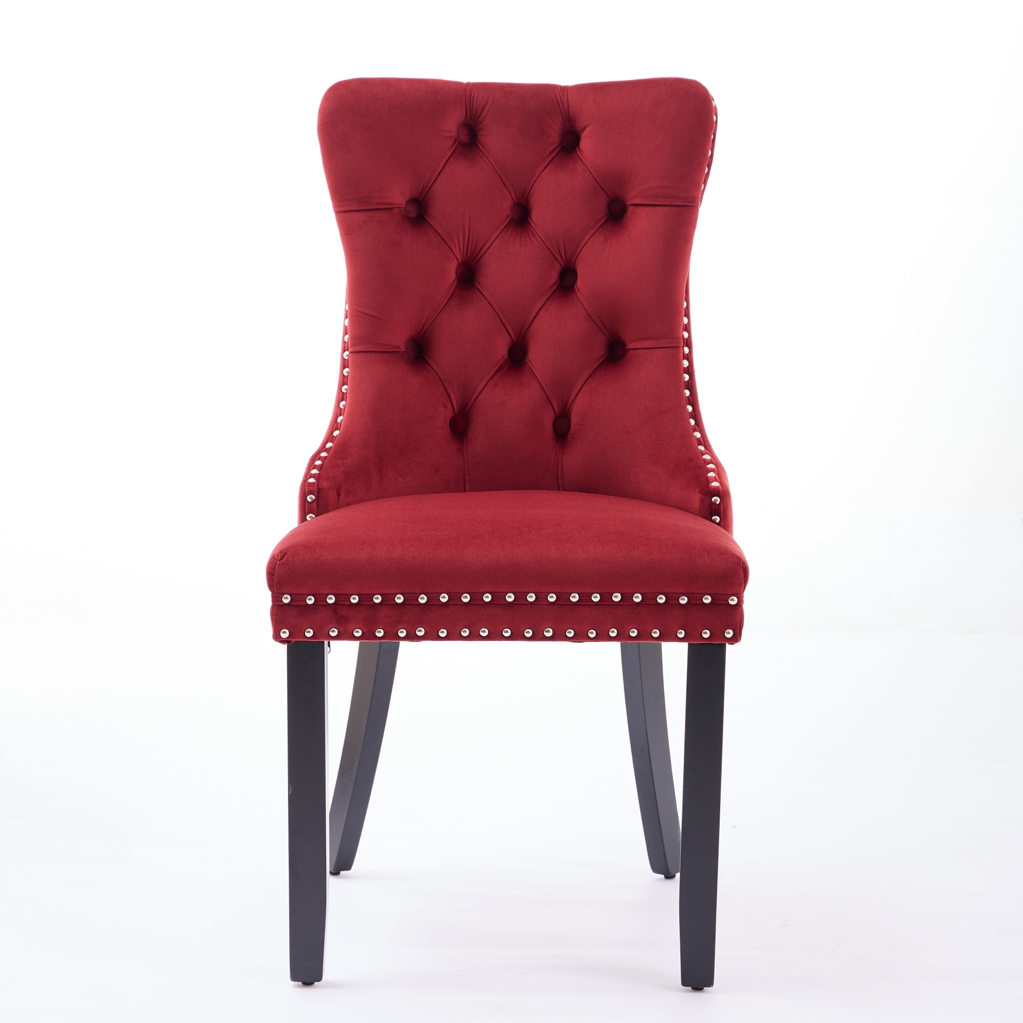 【2脚セット】SPECIAL OTHERS CHAIR Modern Velvet Upholstered Dining Chairs, High-Back Tufted