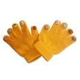 thumbnail image 2 of Kids Gloves Cartoon Fingertip Washable Coldproof Winter Thick Knit Boys Children Full Finger Warm Gloves for Cold Month, 2 of 3
