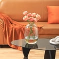 thumbnail image 3 of Jarrón de cristal YANWE1, grande, 25 cm de alto, transparente, para ramos de flores, 3 of 7