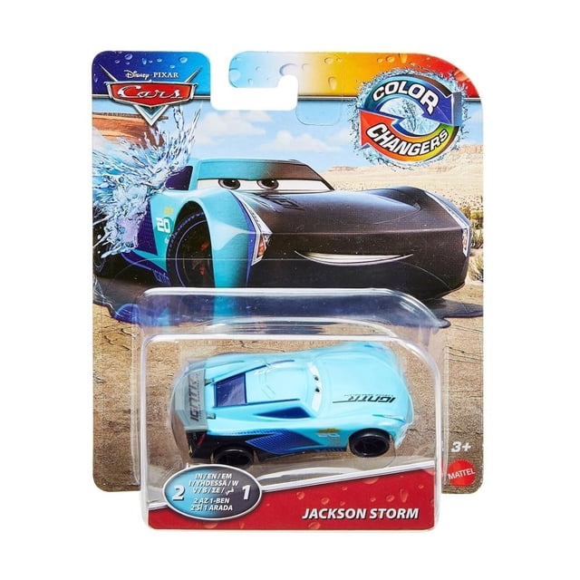 Vehículo de Juguete MATTEL Cars Jackson Storm Color Change