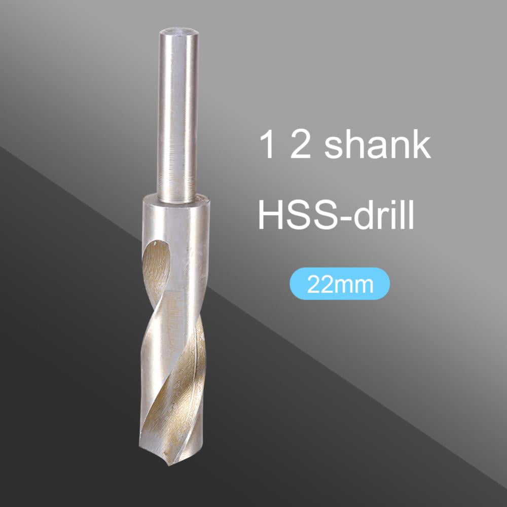 Steel Blacksmiths Twist Drill Bit 1/2 Milling Shank 4241 HSS High Speed 14-25mm 
