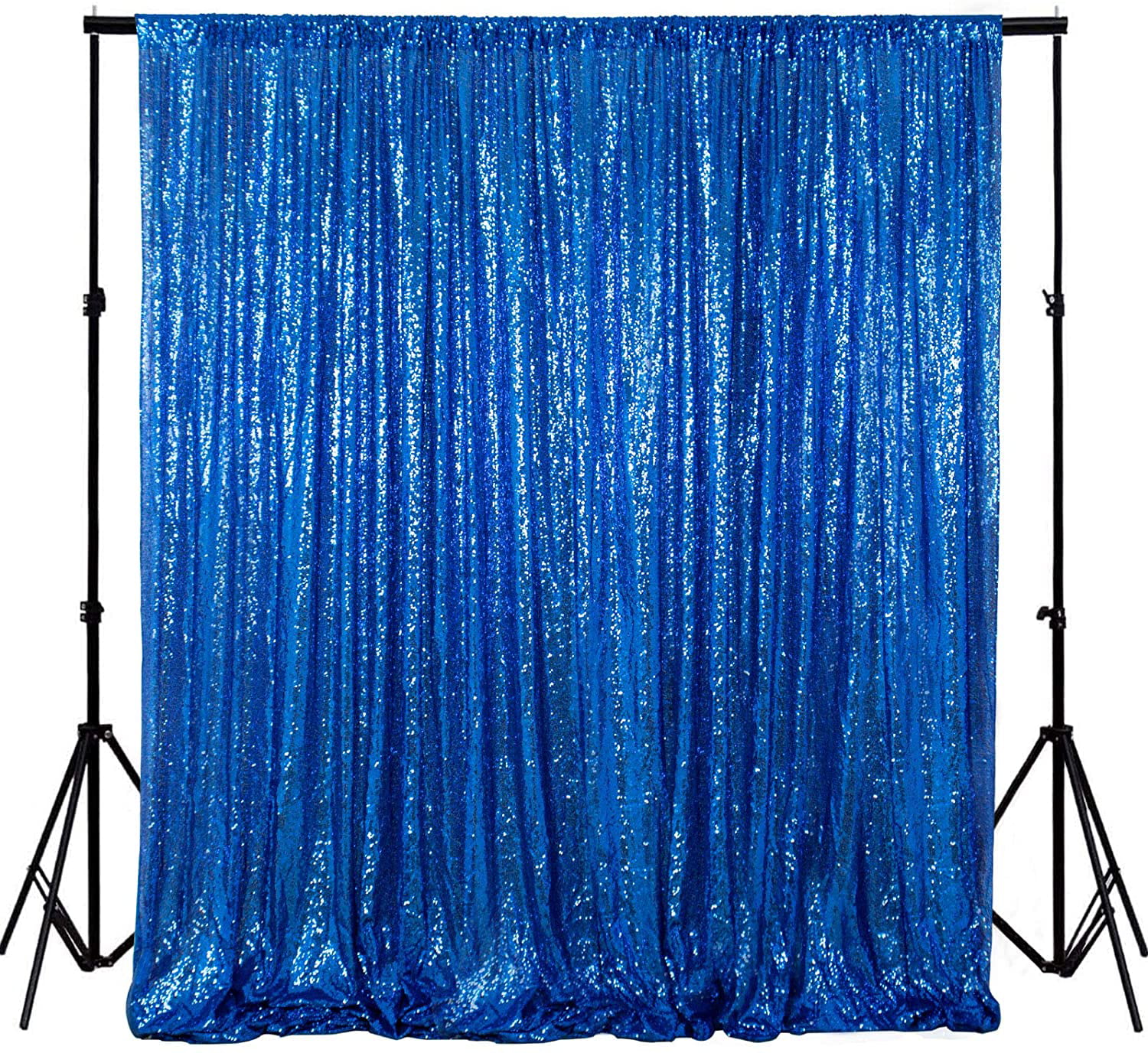 10ft x 20ft Sequin Photography Backdrop Curtain with Non-Transparent Backing for Party Decoration Purple Sequin Photography Backdrop