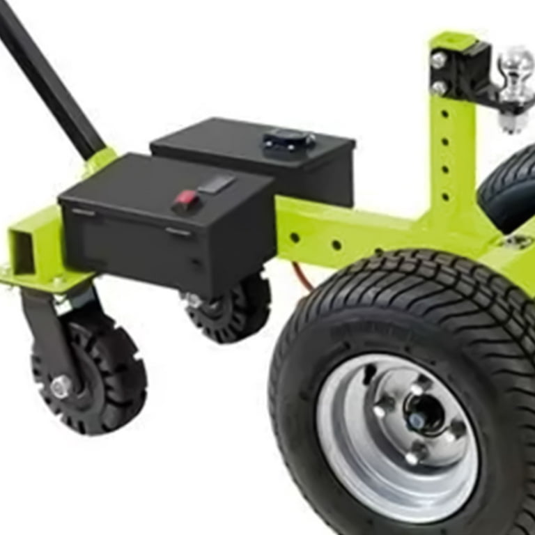 Adjustable 3500 Lbs Capacity Electric Trailer Dolly, Green