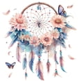 thumbnail image 3 of Adhesivos de pared Dreamcatcher Bohemian Feather Butterfly, 3 of 4