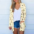 thumbnail image 1 of Puntoco Moda para mujer Abrigo con estampado navideño Cárdigan de manga larga con bolsillo Blusa informal suelta tops Liquidación Puntoco Puntoco-2251, 1 of 7
