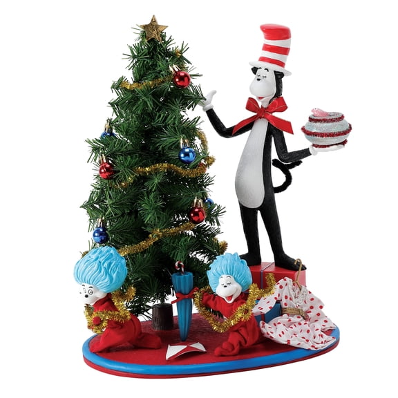 Department 56 Possible Dreams Thing 1 and Thing 2 Christmas Figurine 14.75in H