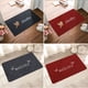 thumbnail image 3 of Yuarrent Entradas de tapete de puerta antideslizante duraderas y duraderas de poliéster y áreas de tráfico pesado Juegos de accesorios de baño base de café de pájaro, 3 of 6