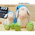 thumbnail image 5 of Fluffy Sleeping Hat Sheep Doll Cute Sleepy Lamb Kids Super Soft Dolls Ragdoll Plush Toys Christmas Birthday Gift for Girls Boys Kids, 5 of 11