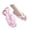 Pink, variant on AJGRHE Foldable Travel Shower Shoes with Holes,Dry Quickly Non Bath Slippers,Portable Hotel Lightweight Sandals for Spa Nail Salon Beach Pool Gym Blue 44-45
