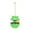 Green, variant on Interactive Cat Puzzle Feeder Toy, Wobble Treat Dispenser with Adjustable Difficulty & Teaser Wand, Slow Feeder Mental Stimulation Toy for Indoor Cats, Green