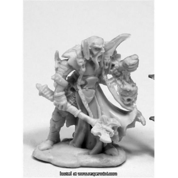 Reaper Miniatures REM77419 25mm Scale Balthon, Evil Cleric - Werner Klocke