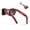 Porto Red-Black Len, variant on EarlySincere 2026 Ai Smart Glasses for Men Women, 8mp 4k Hd Camera Glasses, 410mah Battery, Supports Photo/Video/Audio Recording, Ai Voice Control, Ai Glasses with Bluetooth Calling(photochromism)