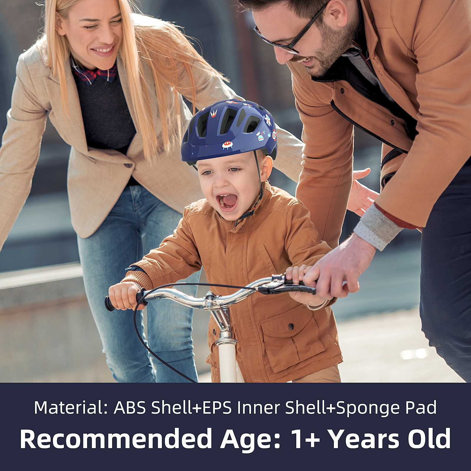 KORIMEFA Kids Bike Helmet Toddler Bicycles Helmets, Multi-Sport Protective Gear Set for 3-5-8-14 Years Boys Girls with Knee Elbow Pads Wrist Guards for Cycling,Skateboarding,Skating Scooter