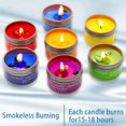 thumbnail image 4 of 7PCS Scented Candles Gift Set Natural Soy Wax Candles 7 Essential Oil Fragrances Aromatherapy Candle for Stress Relief Gift Set for All Occasions, 4 of 9