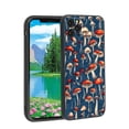 thumbnail image 1 of Compatible with iPhone 11 Pro Max Phone Case, Mushrooms-451 Case Silicone Protective for Teen Girl Boy Case for iPhone 11 Pro Max, 1 of 1