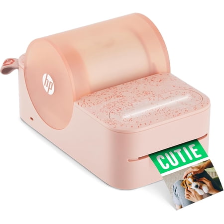 HP Sprocket Panorama Instant Portable Color Mini Photo Printers, Pink, New