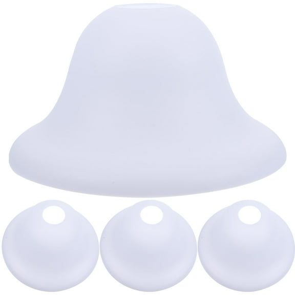 NUOLUX 4pcs Lamp Shades Floor Lamp Shades Pendant Lamp Covers Plastic Lampshade Replacement